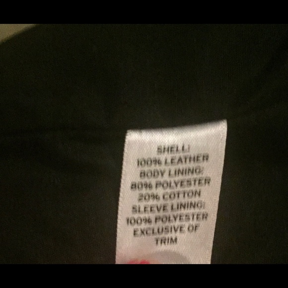 Black leather jacket by TROUVE - Picture 7 of 7